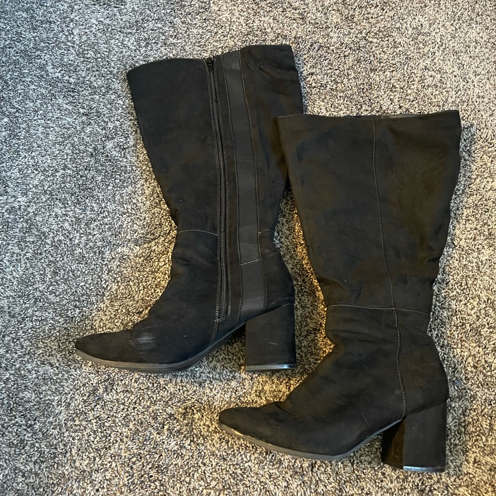 Wide calf boots lane Bryant size 10
